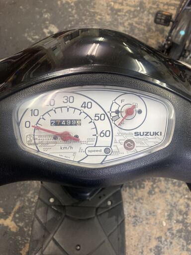 東京大塚発スズキ・レッツ CA4AA-- 現役バイク タイヤ新品交換