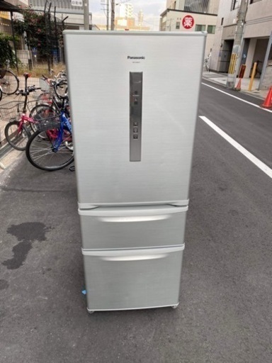 3ドア冷凍冷蔵庫㊗️保証あり配達と設置可能