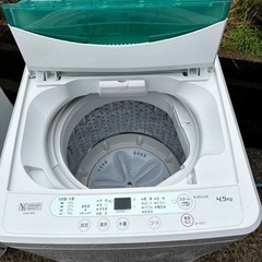 美品　ヤマダモデル　全自動洗濯機 4.5kg YWM-T45G1...