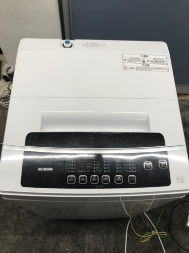 ◼️【中古品】アイリスオーヤマ  洗濯機 6.0kg 2021年製