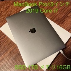 【ネット決済・配送可】MacBook プロ 2019 13インチ...