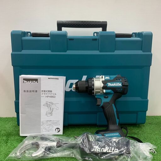 マキタ makita HP486DZ 本体＋ケース 18V 充電式震動ドライバードリル【野田愛宕店】【店頭取引限定】【未使用】ITBOPGJ4J7H7