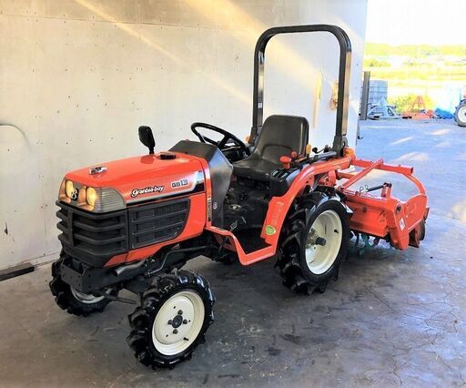 【SOLD OUT】清掃・整備済み クボタ トラクター GB13 アワー214ｈ 倍速ターン PTO逆転 13馬力 SOLD OUT】清掃・整備済み クボタ トラクター GB13 アワー214h 倍速