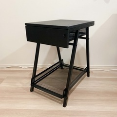 IKEA TROTTEN トロッテン サイドテーブル ブラック