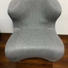 【新品未使用】スタイルチェアDC  色:グレー　一人用　椅子　ソファー