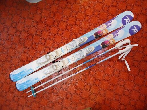 ROSSIGNOL ロシニョール アナと雪の女王 ジュニア スキー ストック