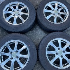 スタッドレスタイヤ　アルミホイール付き　175/70R14