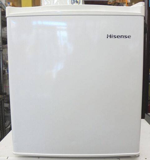 札幌白石区 42L 1ドア冷蔵庫 2017年製 ハイセンス EH-R421 白 ホワイト サイコロ型 小さい冷蔵庫 本郷通店