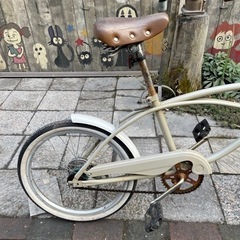 【2996】ビーチクルーザー　20インチ　17,100円（防犯・税込）