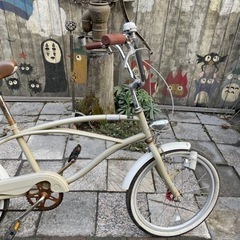 【2996】ビーチクルーザー　20インチ　17,100円（防犯・税込）