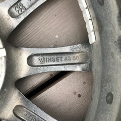 【取引完了】15インチ スタッドレス＋ホイール 4本セット