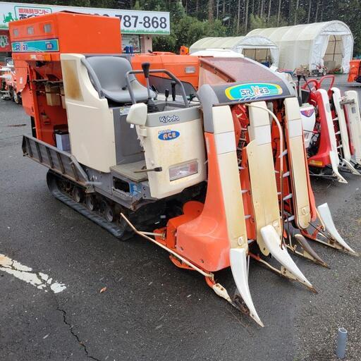 クボタ　3条刈　ホッパー　コンバイン