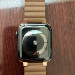apple watch5 44㎜ブラックステンレス　訳あり