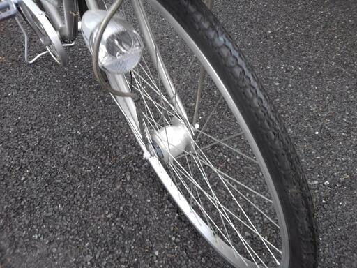 中古自転車２３５５　２７インチ　６段ギヤ　LEDオートライト　肉厚タイヤ　キッキーと音がならない後輪ブレーキ\n錆びにくい部品：ハンドル・リム・ドロヨケ