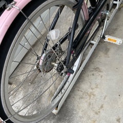 【タイヤ・チューブ交換済】ブリヂストン自転車　ワイルドベリー24インチ