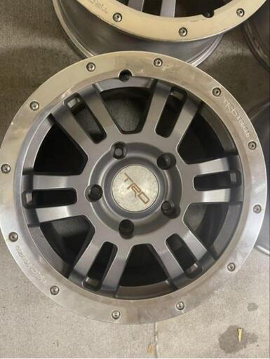 TRD ビードロック スタイル FORGED 17インチ 8J +50 150 5H アルミホイール 4本 ランクル 100 200 タンドラ セコイア