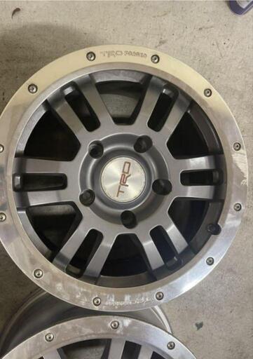 TRD ビードロック スタイル FORGED 17インチ 8J +50 150 5H アルミホイール 4本 ランクル 100 200 タンドラ セコイア