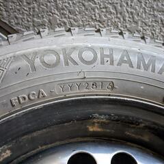 フィット純正15インチ ヨコハマスタッドレスタイヤ+ホイール 185/60R15