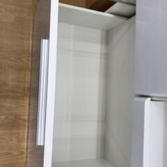☆ジモティ割あり☆ サンモア 食器棚 白 H160×W80×D50 クリーニング済み
