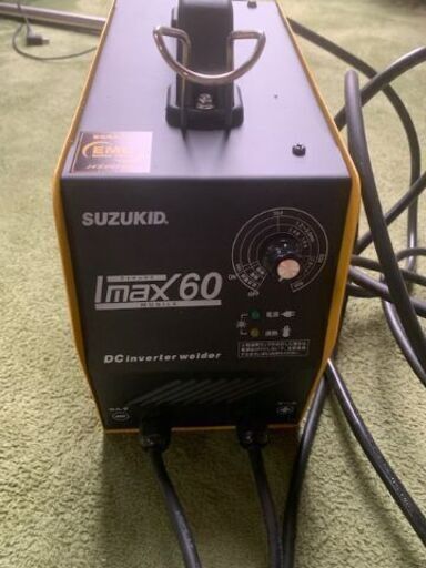 ★値下げ★【溶接機　中古　DIYする方必見】スター電器製造(SUZUKID)100V専用 直流インバータ溶接機 アイマックス60 SIM-60