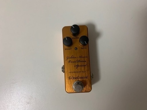 One Control Fluorescent Orange Amp In A Box アンプインアボックス・オーバードライブ・ディストーション (ワンコントロール OC-FOAIAB)