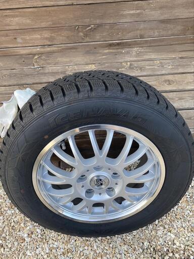 ②冬用タイヤ15インチホイールセット☆スタッドレス(GY)＆アルミ