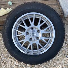 15インチ　スタッドレス　4本　グッドイヤー　アイスナビ6　アルミホイールセット　114,3 5穴　上物です　ノア　ヴォクシー　セレナ　ステップワゴン等