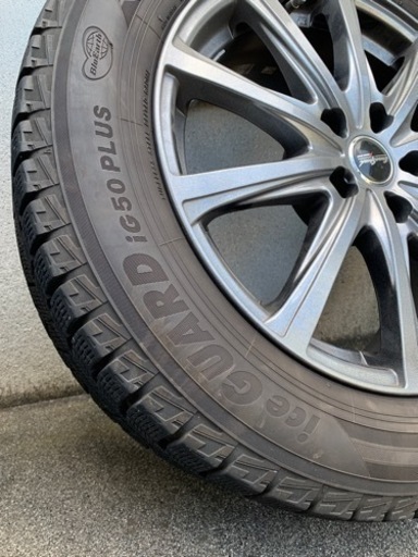 スタッドレスタイヤ&ホイール 215/60R17 2017年52週製造 ヨコハマ