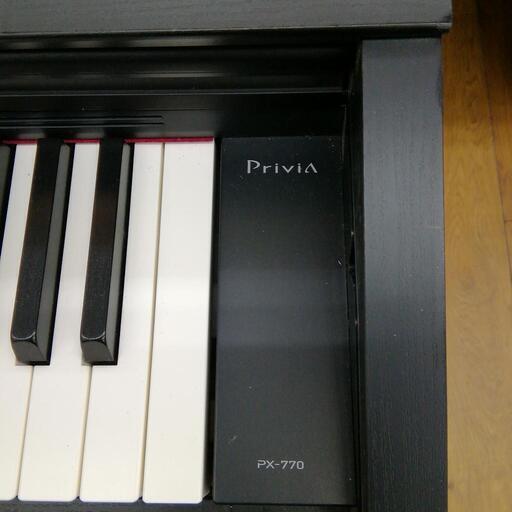 ご成約 電子ピアノ カシオ PX770 privia 2019年製 椅子付き