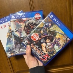 PS4 ソフト新品3本セット