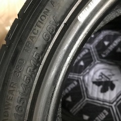 新品未使用165-45-15タイヤ４本セット