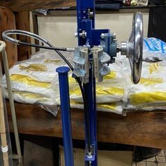 中古・竹刀柄革脱着機