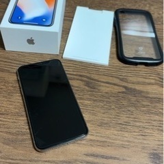 【バッテリー新品交換済み‼️】iPhone X アイフォン10 ...