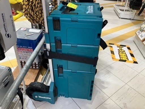 現場の工具収納運搬に！◇マックパック大中小+トローリー　4点セット◇