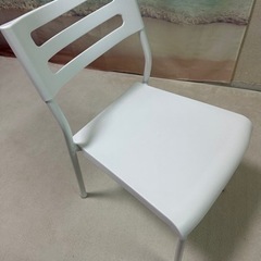 ダイニング使用の椅子★白