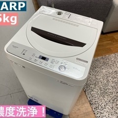 I704 ★ SHARP 洗濯機 （4.5㎏）★ 2019年製 ⭐動作確認済⭐クリーニング済