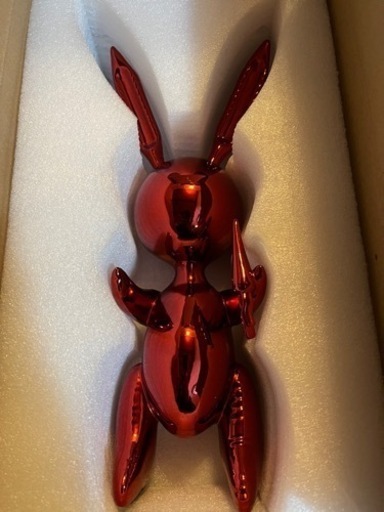 ジェフ　クーンズ　レッドラビット　バルーン　red rabbit