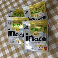 森永製菓 inのど飴 りんご味 61g ×4個