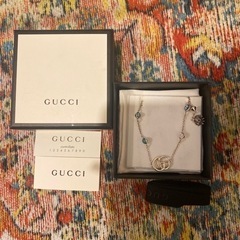 定価59400円　GUCCI ターコイズ　シルバー　ブレスレット　