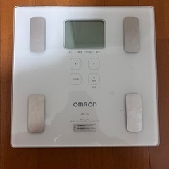 【値段下げ】omron体重計