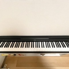 YAMAHA 電子ピアノP-45（ブラック）