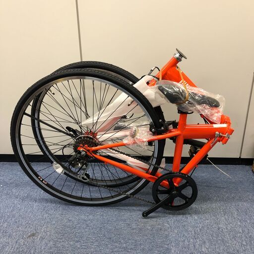 未使用品】ミムゴ FIELD CHAMP 折りたたみ自転車 クロスバイク 6段変速