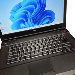 最新Windows 11 12月分③HDD320GB メモリ4GB NECノートパソコン 最新Windows 11 12月分③HDD320GB メモリ4GB NECノートパソコン