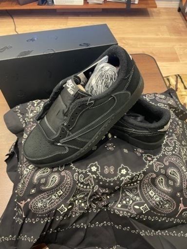 Travis Scott × Nike Air Jordan 1 27cm