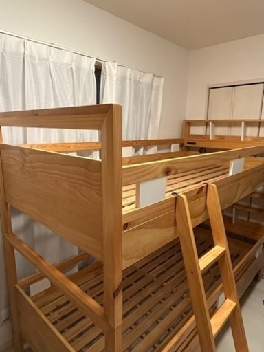 【美品】2段ベッド〔早いもの勝ち〕 美品】2段ベッド〔早いもの勝ち〕