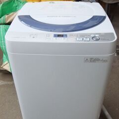 【ネット決済】G979　シャープ　全自動洗濯機　5.5KG　  ...
