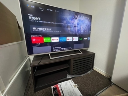SONY BRAVIA KJ-49X8000E＋テレビ台付き