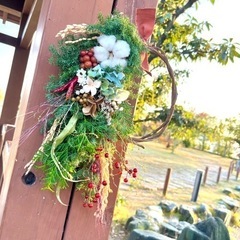 杉リース クリスマス、お正月、節分リース