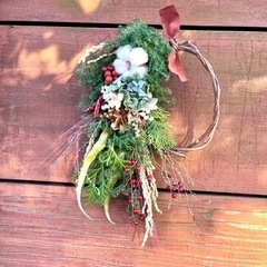 杉リース クリスマス、お正月、節分リース