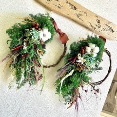 杉リース クリスマス、お正月、節分リース